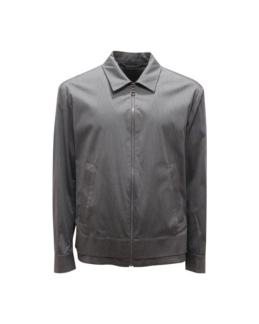 Neil Barrett Gray Light Jackets for men