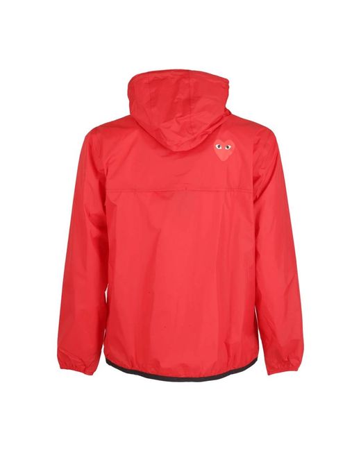 COMME DES GARÇONS PLAY Red Light Jackets for men
