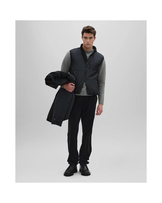 Aspesi Gepolsterte gilet weste in Black für Herren