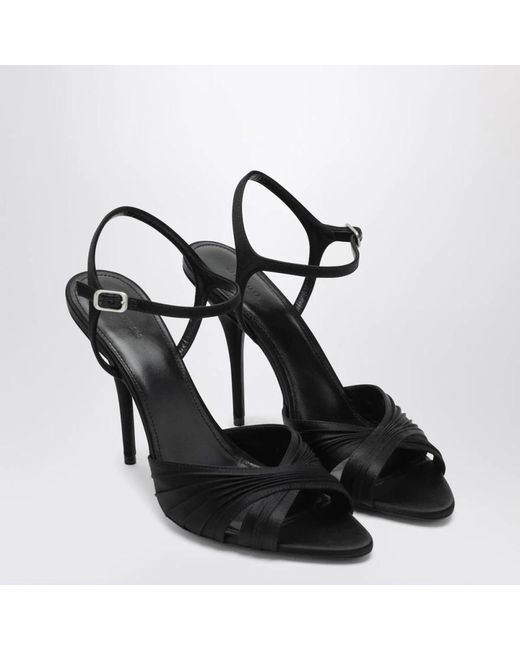 Balenciaga Black High Heel Sandals