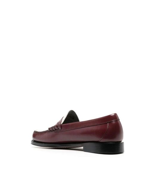 Loafers G.H.BASS de hombre de color Red