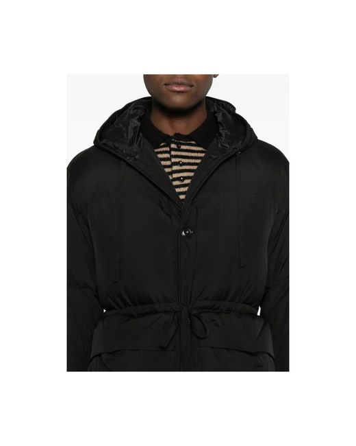 TONYWACK Black Winter Jackets for men