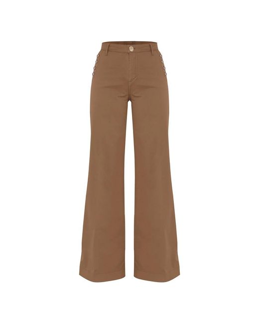 Kocca Brown Wide Trousers