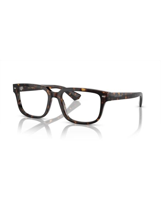 Dg 3380 eyewear frames Dolce & Gabbana de hombre de color Black