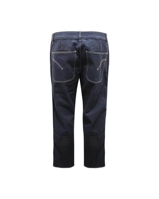 Dondup Blue Straight Fit Jeans for men