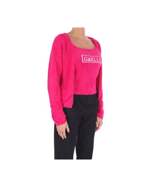 Cardigans Gaelle Paris de color Pink