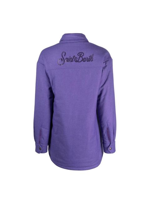 Mc2 Saint Barth Purple Shirts