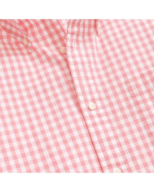 Brooks Brothers Rotes sport-freitag-shirt mit polo-button-down-kragen in Pink für Herren
