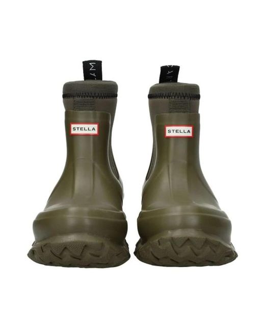 Hunter Green Rain Boots