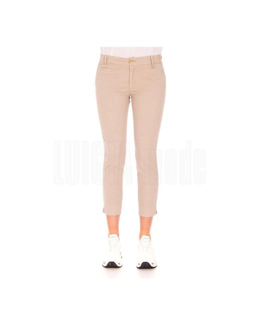 Mason's Cropped Broek in het Natural