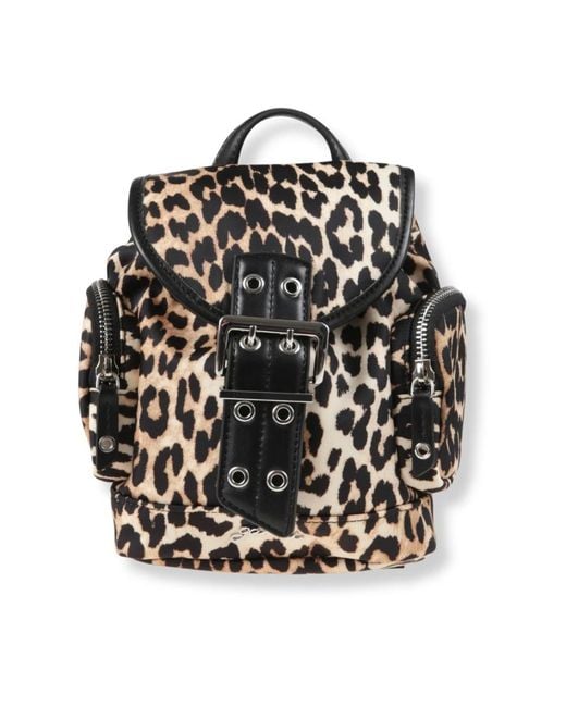 Ganni Black Backpacks