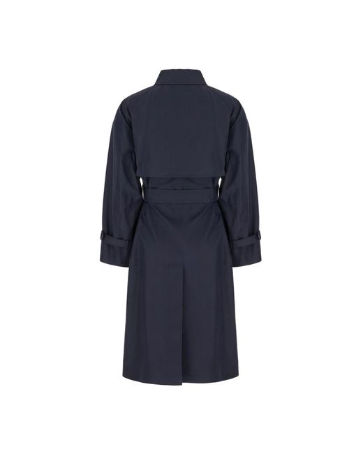 Weekend by Maxmara Blue Trench Coats