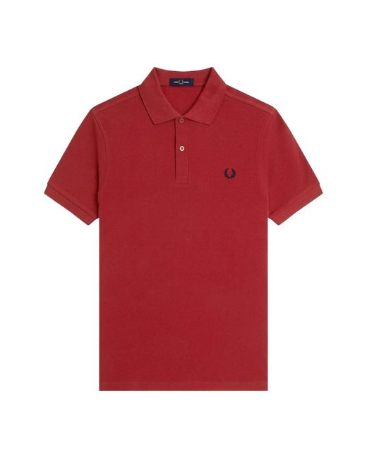 Fred Perry Polo Shirts in het Red voor heren