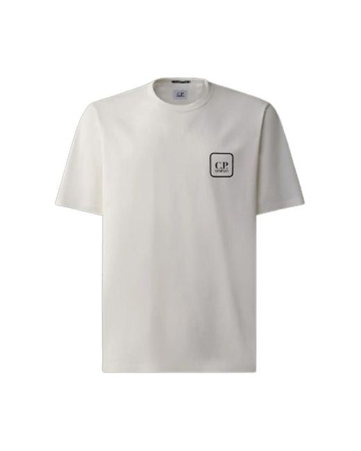 C P Company Metropolis serie logo grafik t-shirt in Gray für Herren