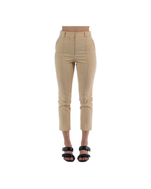 Lanvin Cropped Trousers in het Natural