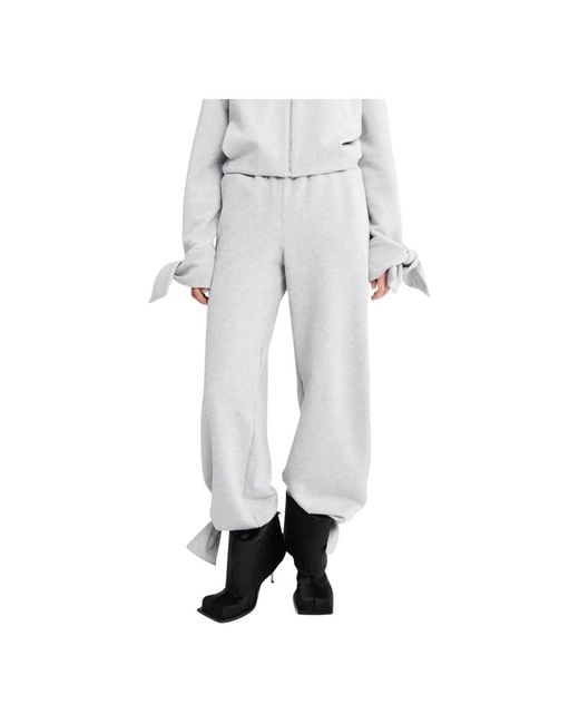 FIDAN NOVRUZOVA Gray Sweatpants