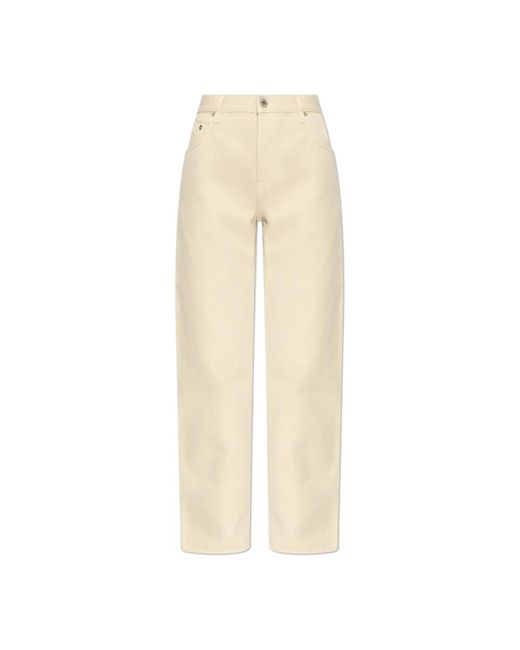 Straight Jeans di Burberry in Natural