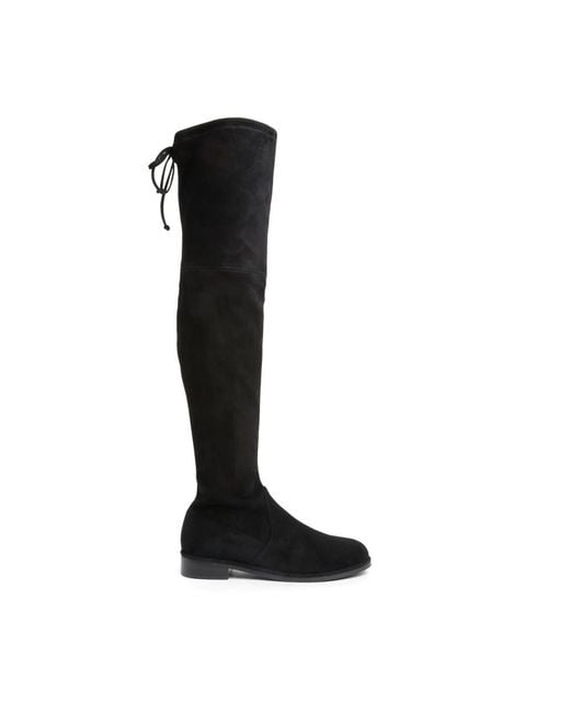 Stuart Weitzman Black Over-Knee Boots