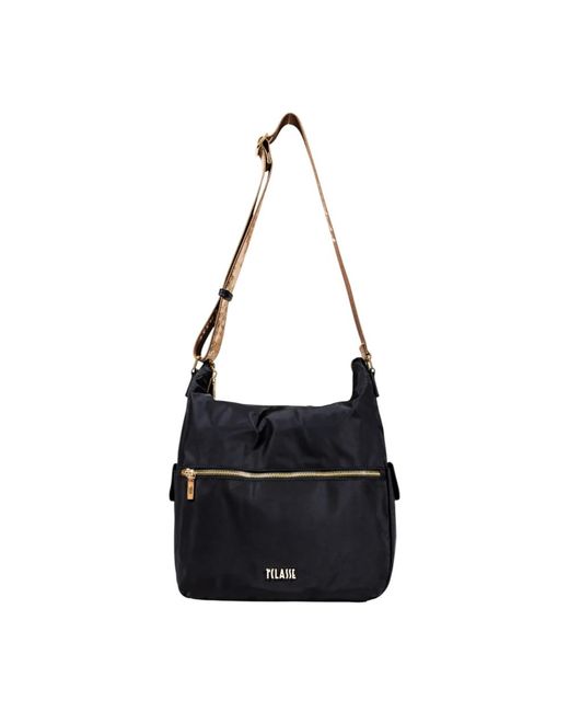Alviero Martini 1A Classe Black Elegante Große Damen Tasche Ld21