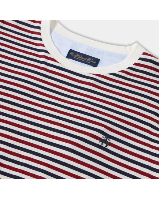 Brooks Brothers T-Shirts in het Purple voor heren