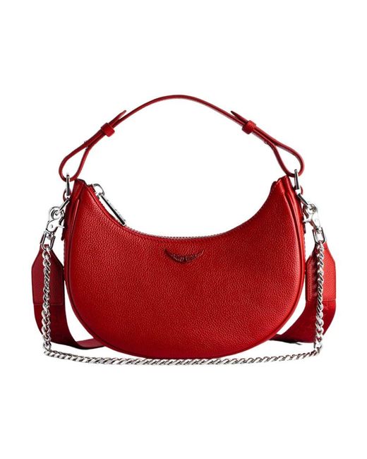Zadig & Voltaire Red Tasche Moonrock