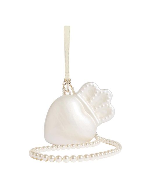 Clutches di Simone Rocha in White