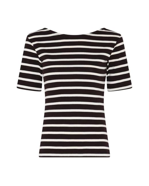 T-Shirts Bruuns Bazaar de color Black