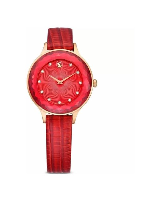 Swarovski Red Octea Nova Uhr
