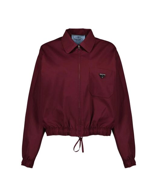 Prada Purple Light Jackets