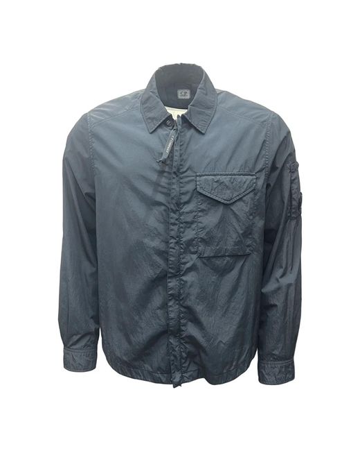 Light Jackets di C P Company in Blue da Uomo