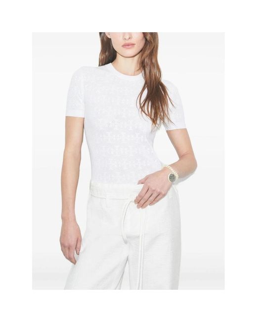 T-Shirts Tory Burch en coloris White
