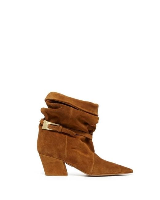 Aniye By Brown Cowboy & Biker Boots
