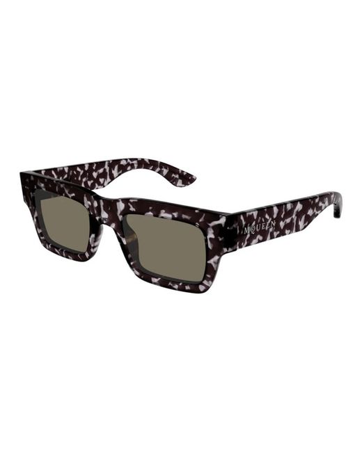 McQueen Black Sunglasses for men