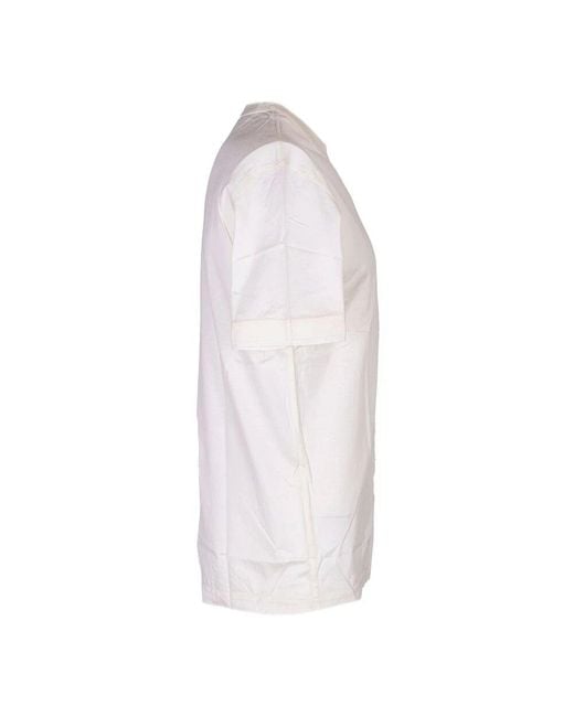 T-Shirts di Paolo Pecora in White da Uomo