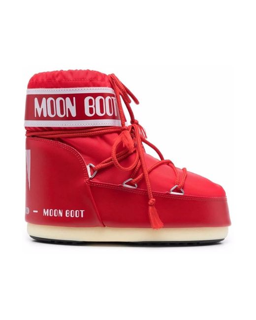 Moon Boot Red Winter Boots for men