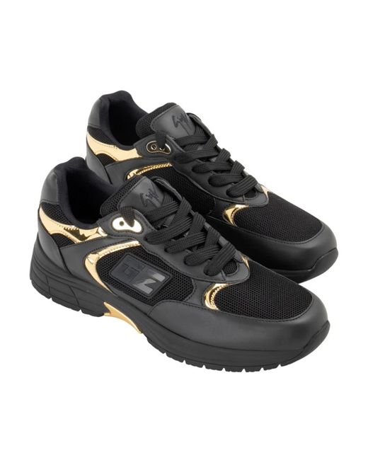 Giuseppe Zanotti Black Sneakers for men
