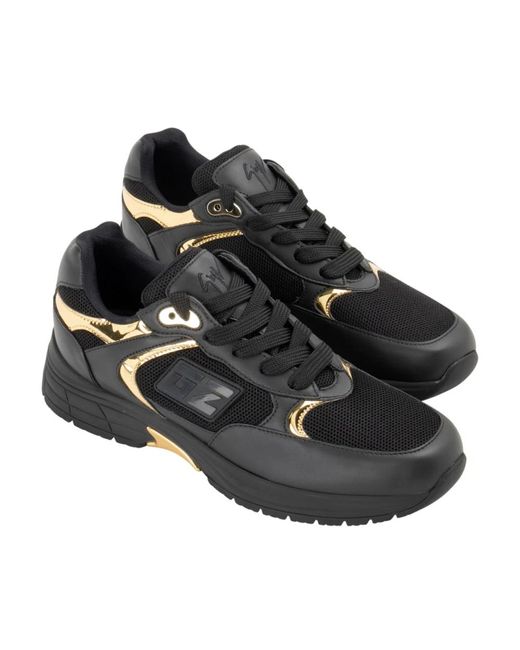 Giuseppe Zanotti Black Sneakers for men