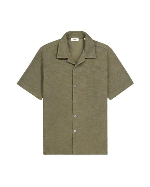 NN07 Green Short Sleeve Shirts for men