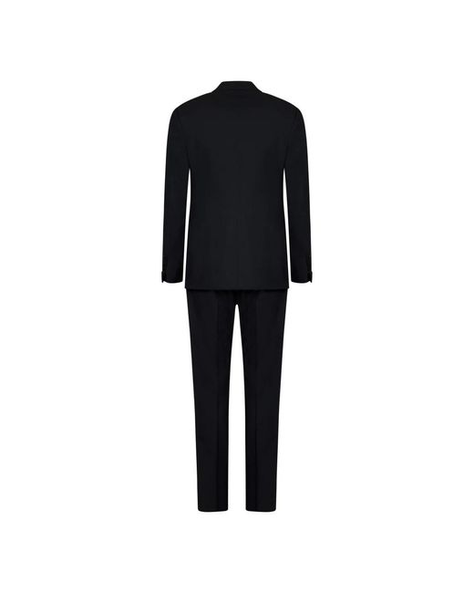 Tom Ford Kostuums ,Blauw ,Wol Blauw Wol Tuxedo Pak Single-Breasted in het Black voor heren