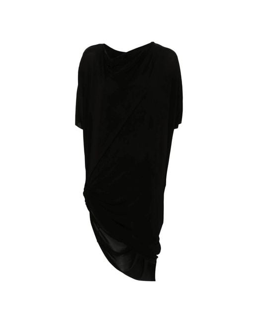 Rick Owens Black Midi Dresses