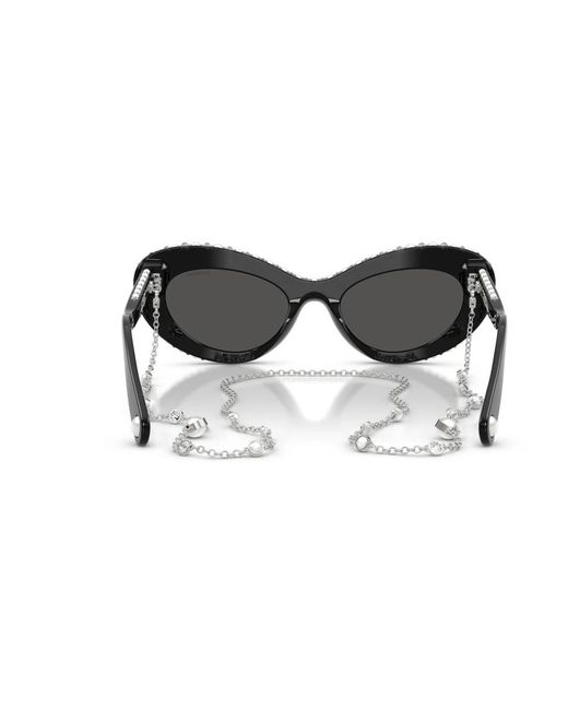 Swarovski Zonnebrillen in het Black