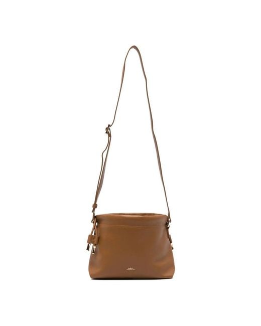 A.P.C. Brown Cross Body Bags