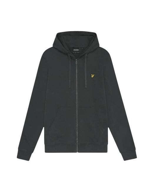 Lyle & Scott Zip-Throughs in het Gray voor heren