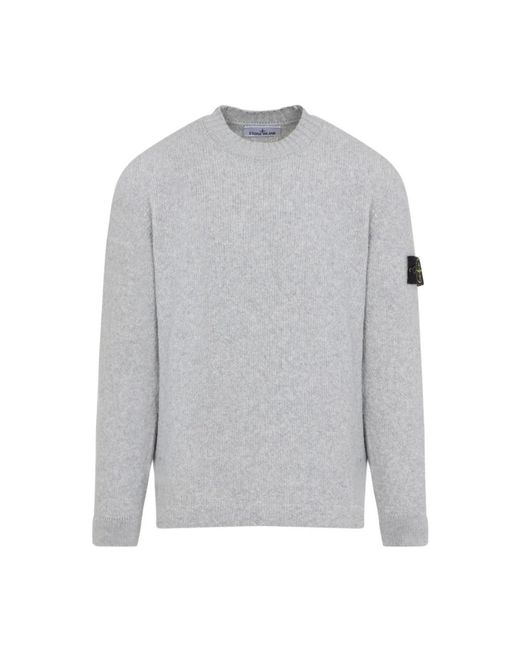Stone Island Grauer Pullover Aw25 Stilvoll Bequem in Gray für Herren