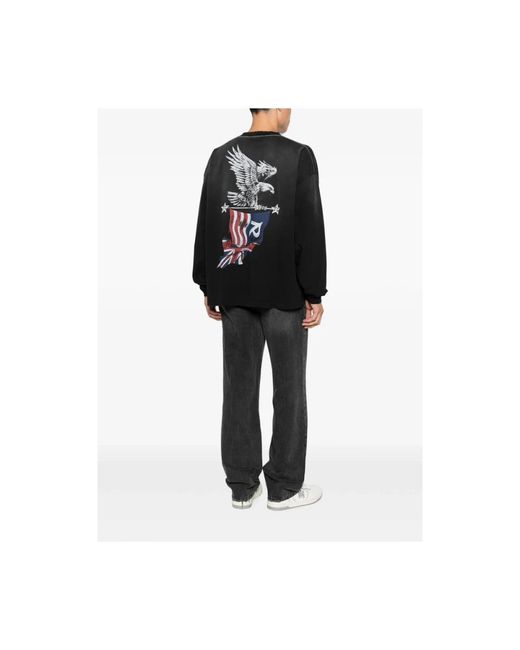 Represent Black Long Sleeve T-Shirts for men