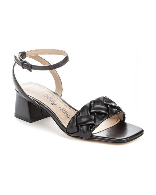 Betsy Metallic High Heel Sandals