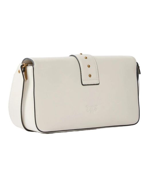 Pinko White Cross Body Bags