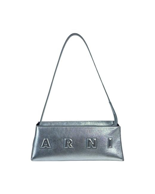 Marni Gray Shoulder Bags