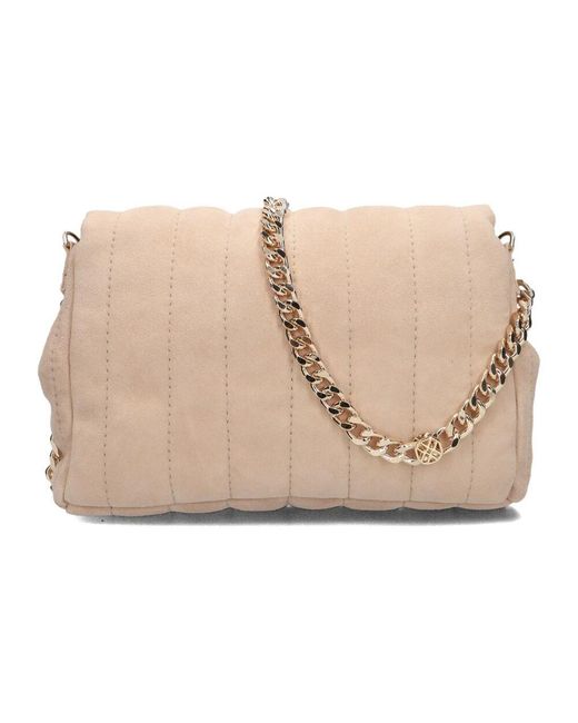 Unisa Natural Wildleder Schultertasche Zaimar
