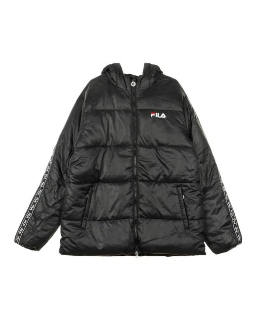 Down Jackets Fila en coloris Black